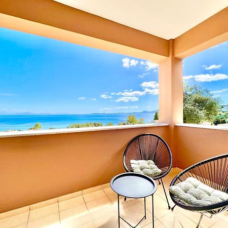 Villa Barbati Dream With Private Pool By Dadovillas Pyrgi  Exterior foto