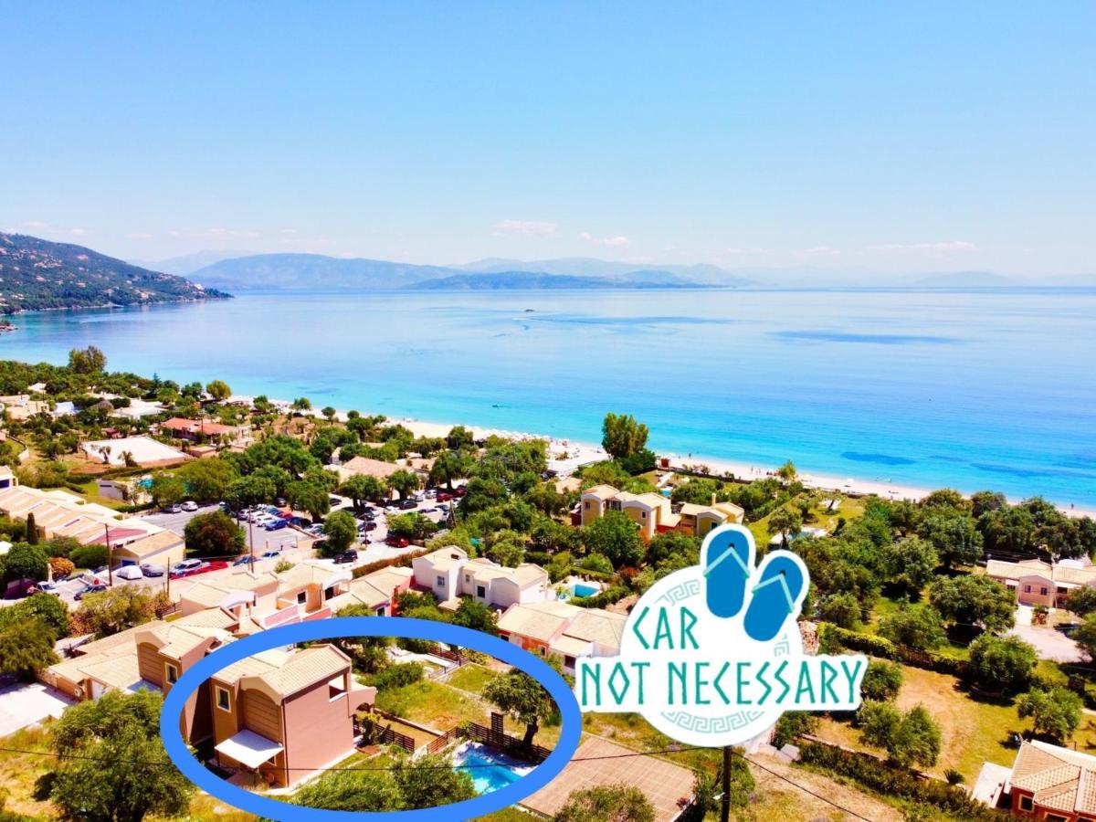 Villa Barbati Dream With Private Pool By Dadovillas Pyrgi  Exterior foto