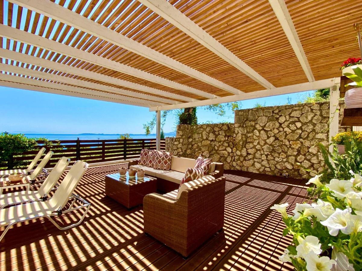 Villa Barbati Dream With Private Pool By Dadovillas Pyrgi  Exterior foto