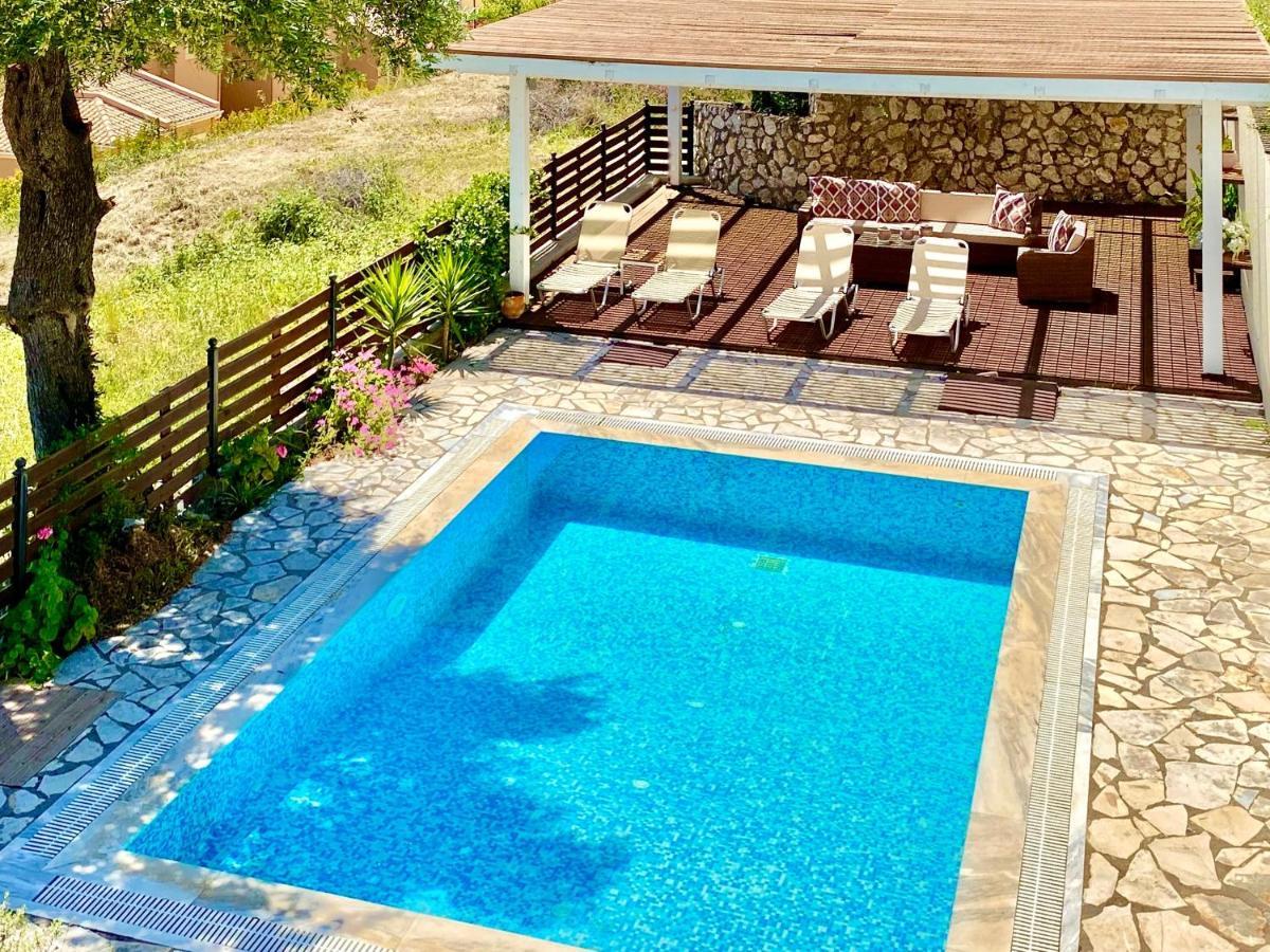 Villa Barbati Dream With Private Pool By Dadovillas Pyrgi  Exterior foto