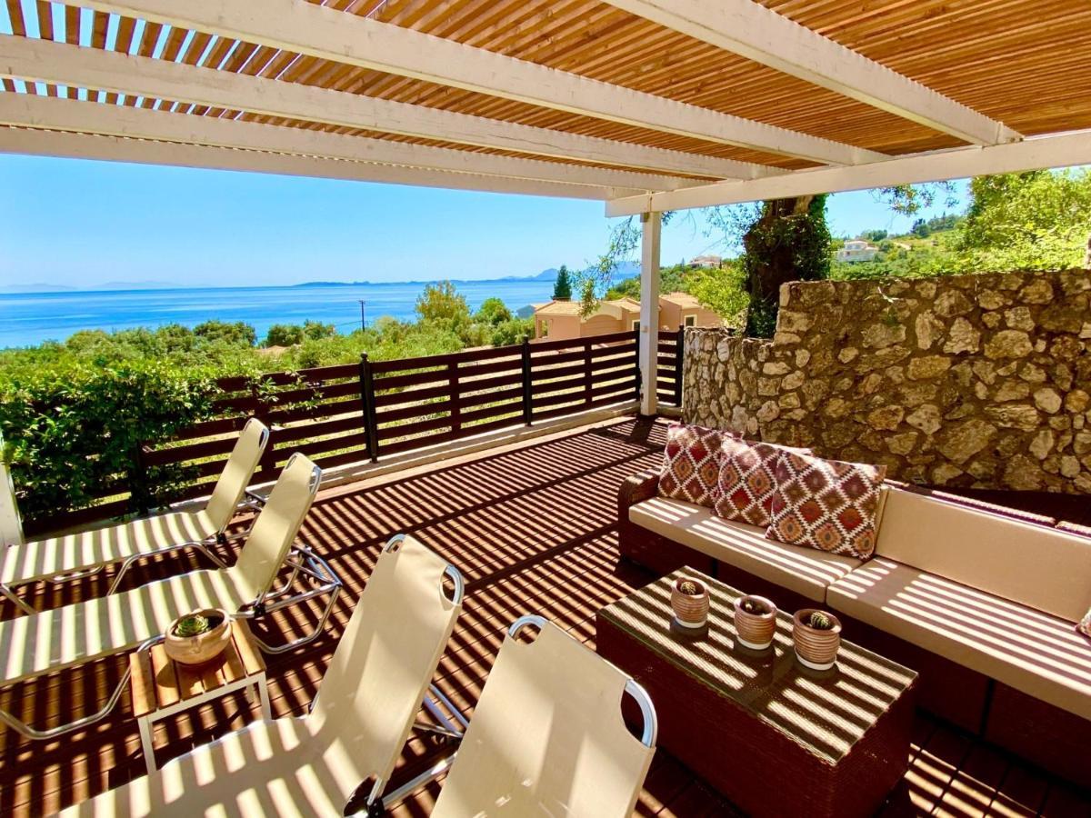 Villa Barbati Dream With Private Pool By Dadovillas Pyrgi  Exterior foto