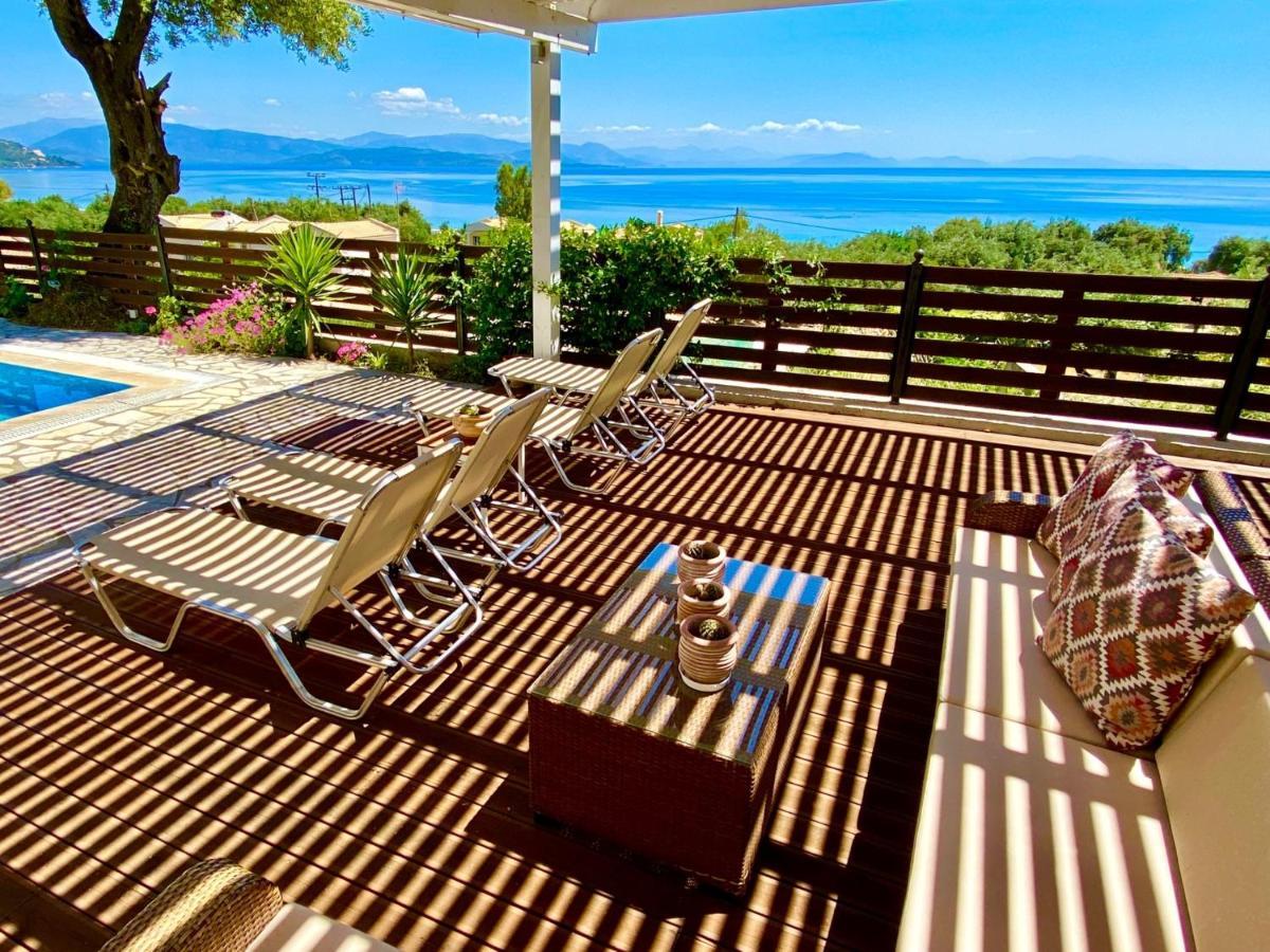 Villa Barbati Dream With Private Pool By Dadovillas Pyrgi  Exterior foto