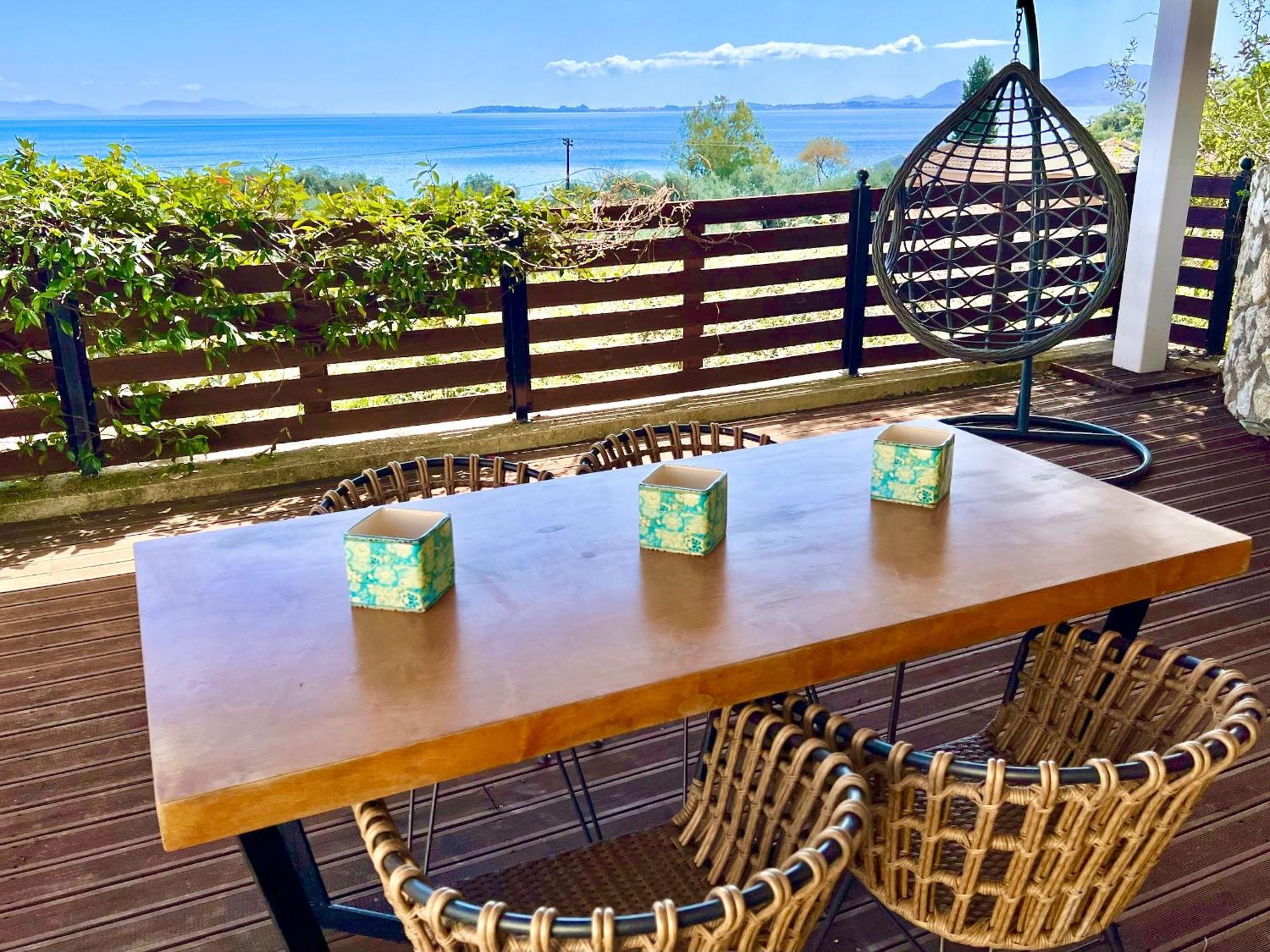 Villa Barbati Dream With Private Pool By Dadovillas Pyrgi  Exterior foto